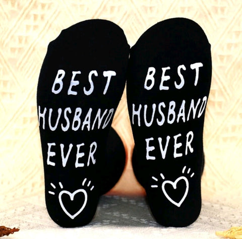 Best Husband ever socks - Idee Kreatives
