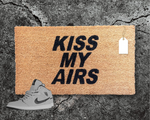 Kiss My Airs Door Mat - Idee Kreatives