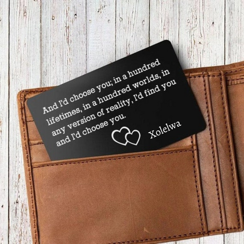 Wallet insert card - Idee Kreatives