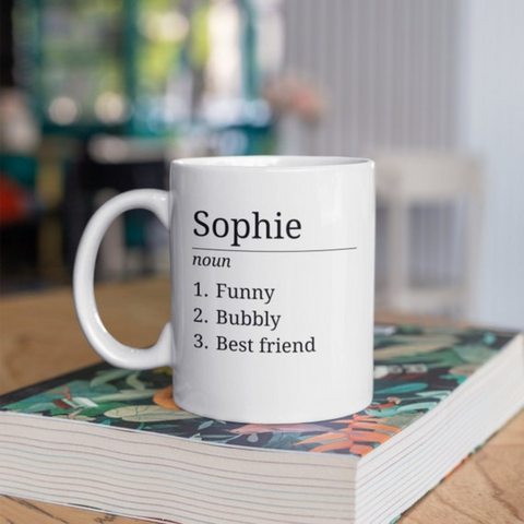 Discription mug - Idee Kreatives