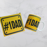 #1 Dad Jumbo mug - Idee Kreatives