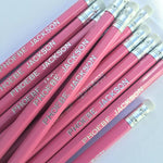 Pack of 6 Personalised pencils - Idee Kreatives