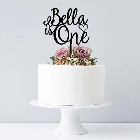 Personalised cake topper - Idee Kreatives