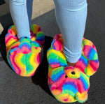 Teddy bear slippers - Idee Kreatives