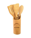 Personalised bamboo  utensils set - Idee Kreatives