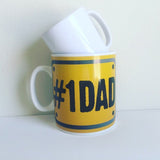 #1 Dad Jumbo mug - Idee Kreatives